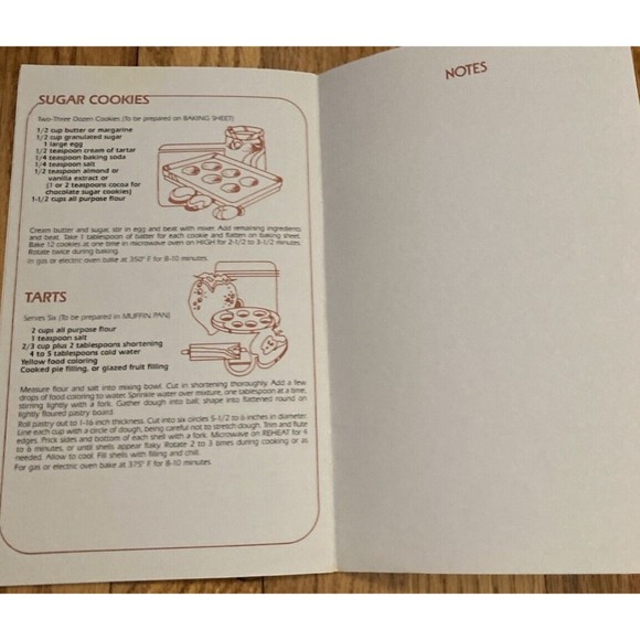 Anchor Hocking Microware Instructions And Recipes Booklet Dual Purpose Microware - Picture 5 of 6